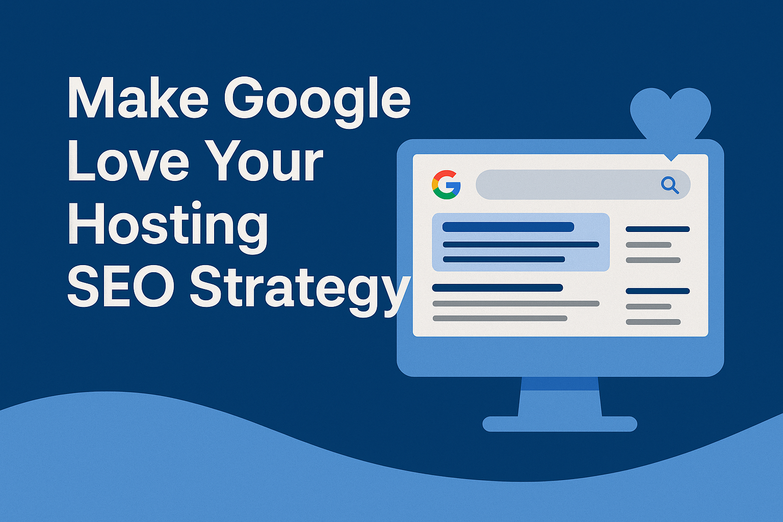Make Google Love Your Hosting SEO Strategy